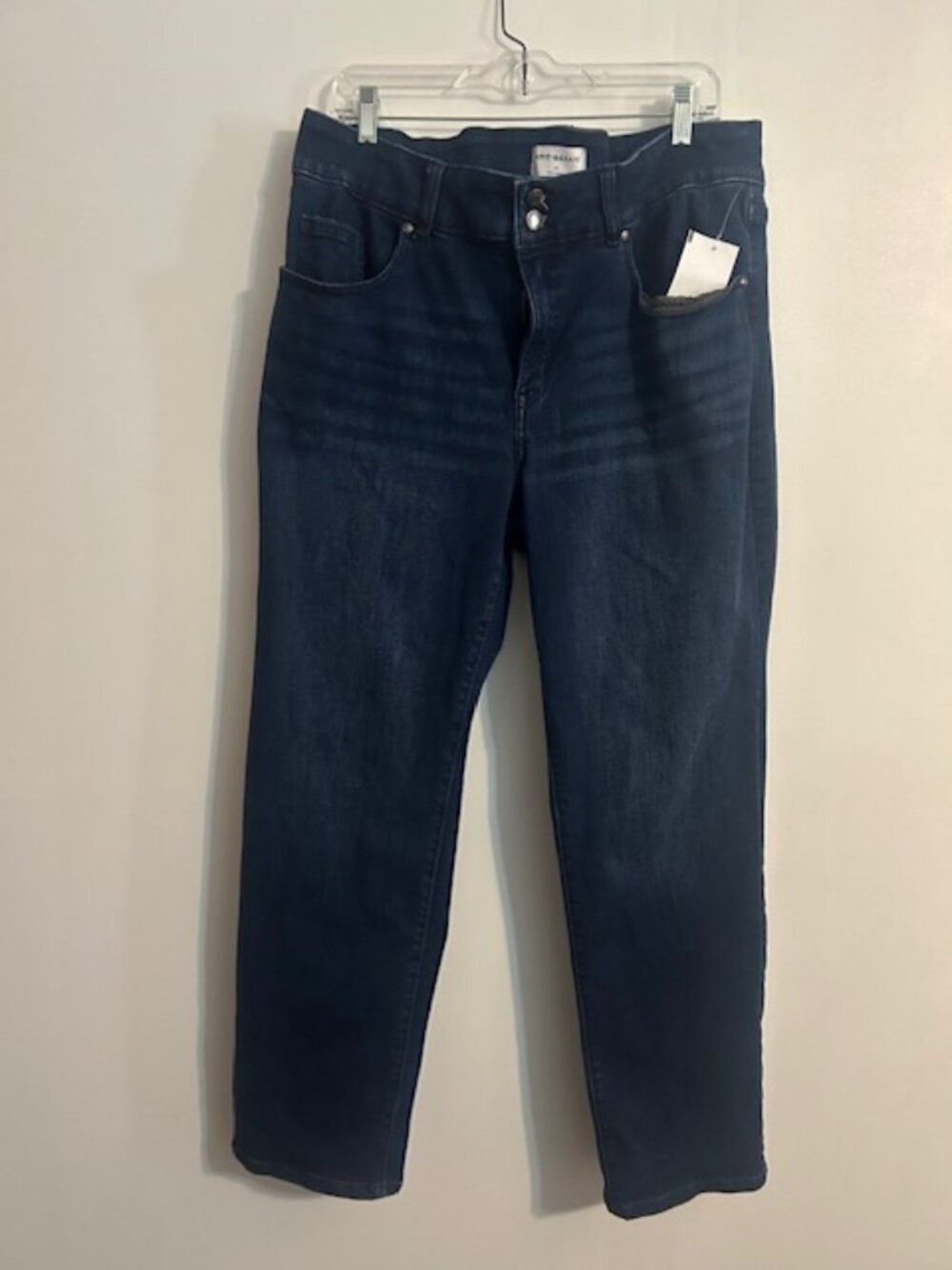 Lane Bryant 5 pocket High-Rise Tighter Tummy straight leg denim jeans
